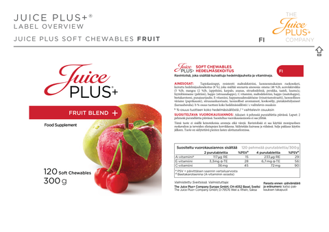 Fruit & Vegetable Blend Chewables (Healthy Starts 4-12)